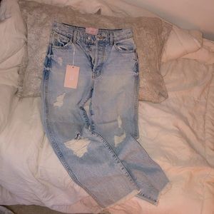 Fun Ladies NWT REVICE Denim Jeans l 90’s Baby / Monica Wash size 25